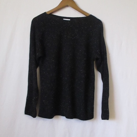 J. Jill Black Speckled Sweater Small - Picture 1 of 3